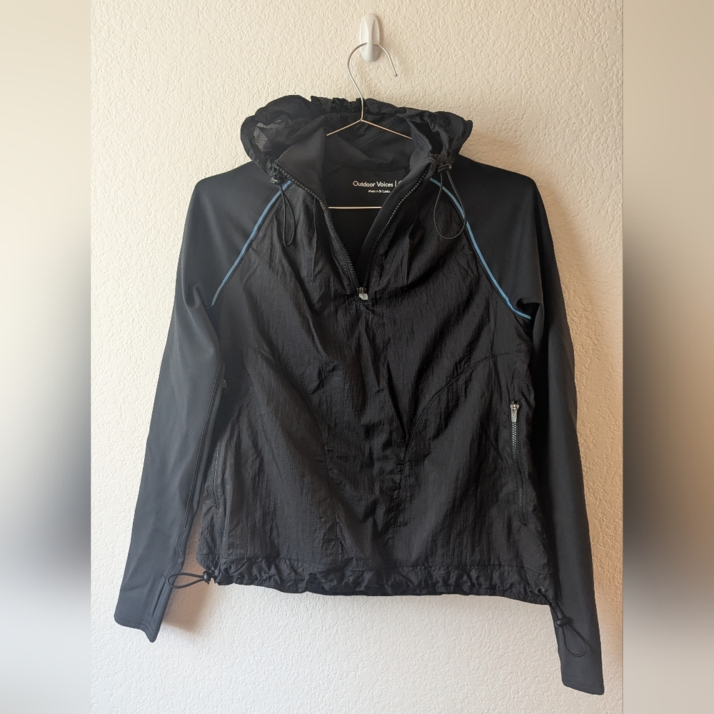 OUTDOOR VOICES frost knit hoodie